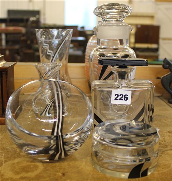 Art Deco & other glassware